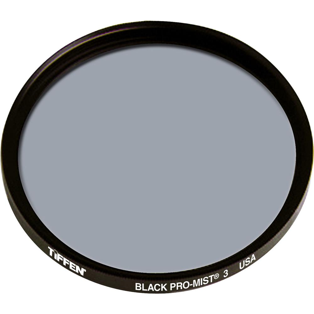 Filtro Tiffen Black Pro-Mist (52mm, Grado 3) - Efecto Suave, Control de Destellos y Vidrio Óptico de