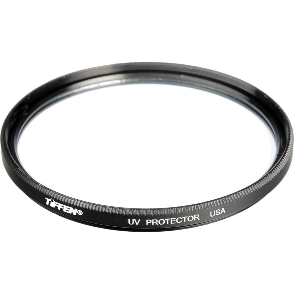 Filtro Protector UV Tiffen 82mm - Absorbe Luz Ultravioleta, Reduce Tono Azulado, Filtro Protector Ge