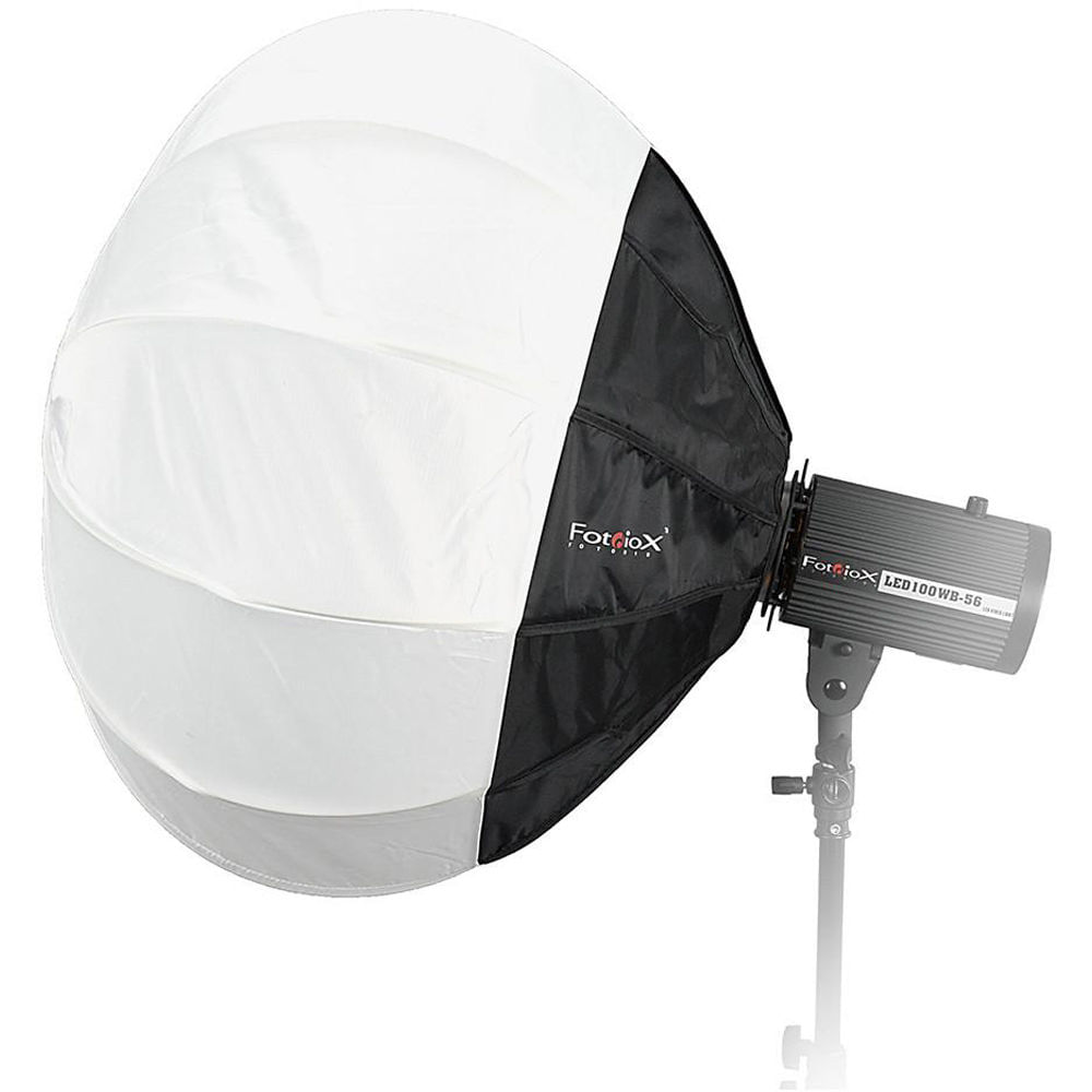 FotodioX Lantern Globe Softbox (20"", Bowens Speed Ring) - Luz Suave Omnidireccional, Resistente al C