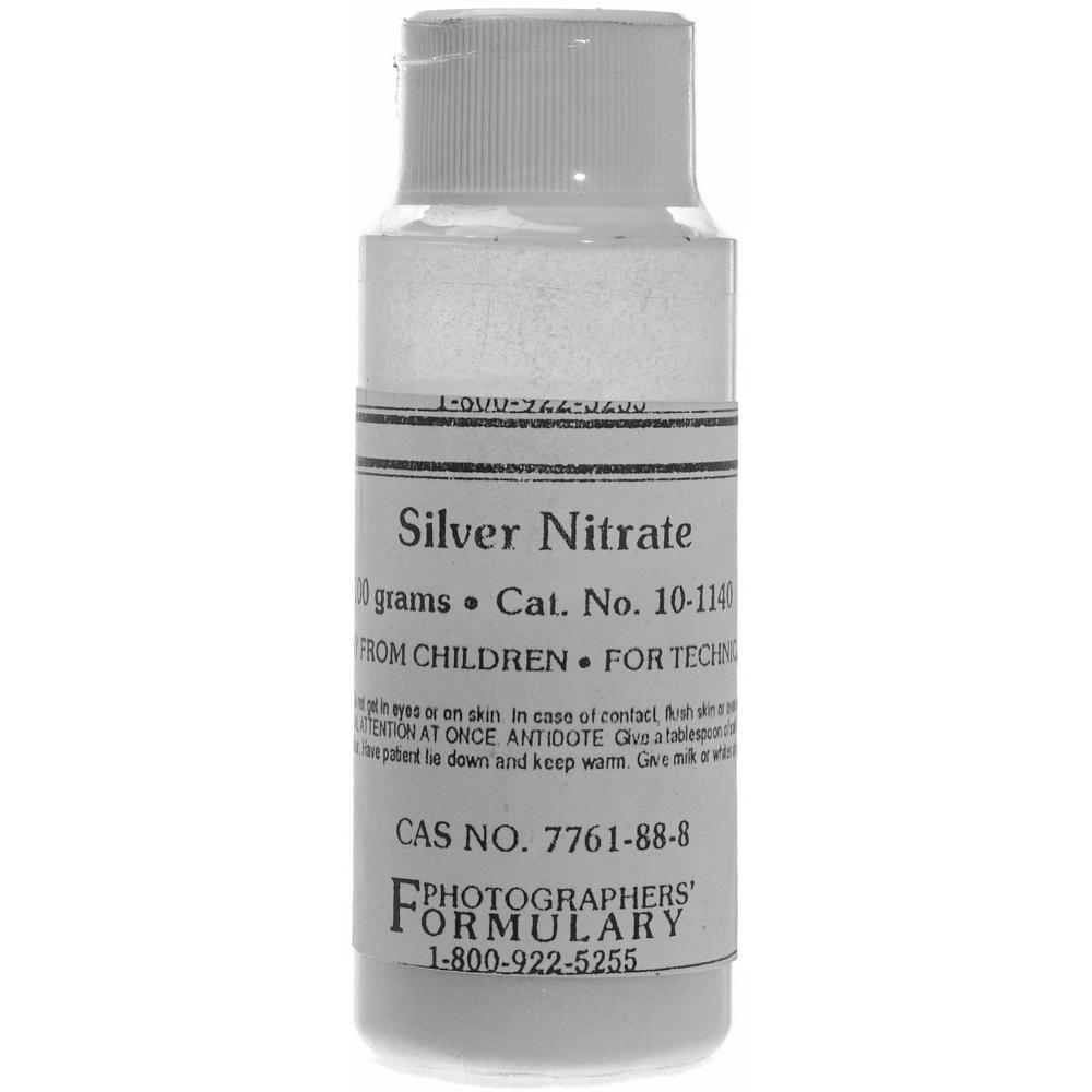 Formulario de Nitrato de Plata Photographers' (100g) - Para Hacer Emulsiones, Toners e Intensificado 124010-REG Formulario de Nitrato de Plata Photographers' (100g) - Para Hacer Emulsiones, Toners e Intensificado 124010-REG
