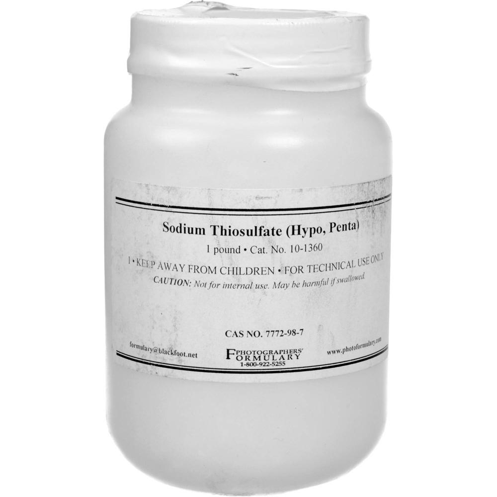 Formulary de Fotógrafos - Tiosulfato de Sodio (Hipo) Penta (Arroz Prismático) - 1 Lb. 124102-REG Formulary de Fotógrafos - Tiosulfato de Sodio (Hipo) Penta (Arroz Prismático) - 1 Lb. 124102-REG