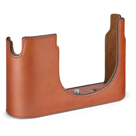 Funda de Cuero Cognac para Leica Q3 - Acceso Total a Controles, Diseño Clásico y Ajuste Perfecto 1768285-REG Funda de Cuero Cognac para Leica Q3 - Acceso Total a Controles, Diseño Clásico y Ajuste Perfecto 1768285-REG