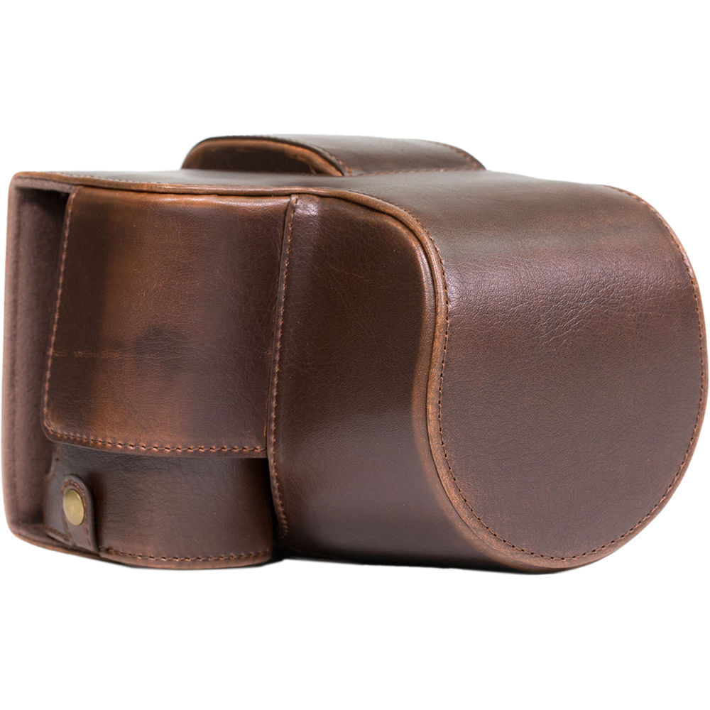 Funda de Cuero MegaGear Ever Ready para Cámara Sony Cyber-shot DSC-RX10 III (Marrón Oscuro) - Ajuste 1314491-REG Funda de Cuero MegaGear Ever Ready para Cámara Sony Cyber-shot DSC-RX10 III (Marrón Oscuro) - Ajuste 1314491-REG