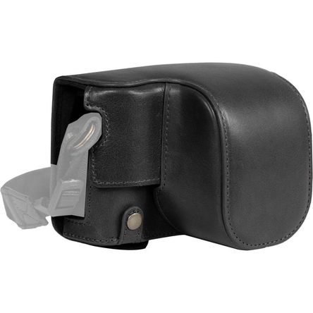 Funda de Cuero MegaGear para FUJIFILM X100VI (Negra) - Protección, Acceso a Controles, Incluye Corre 1834717-REG Funda de Cuero MegaGear para FUJIFILM X100VI (Negra) - Protección, Acceso a Controles, Incluye Corre 1834717-REG
