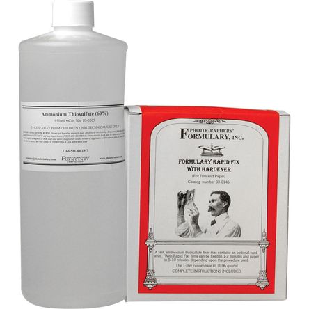 Formulario Rápido de Fijación con Endurecedor para Película y Papel en Blanco y Negro - 3 Litros 123405-REG Formulario Rápido de Fijación con Endurecedor para Película y Papel en Blanco y Negro - 3 Litros 123405-REG