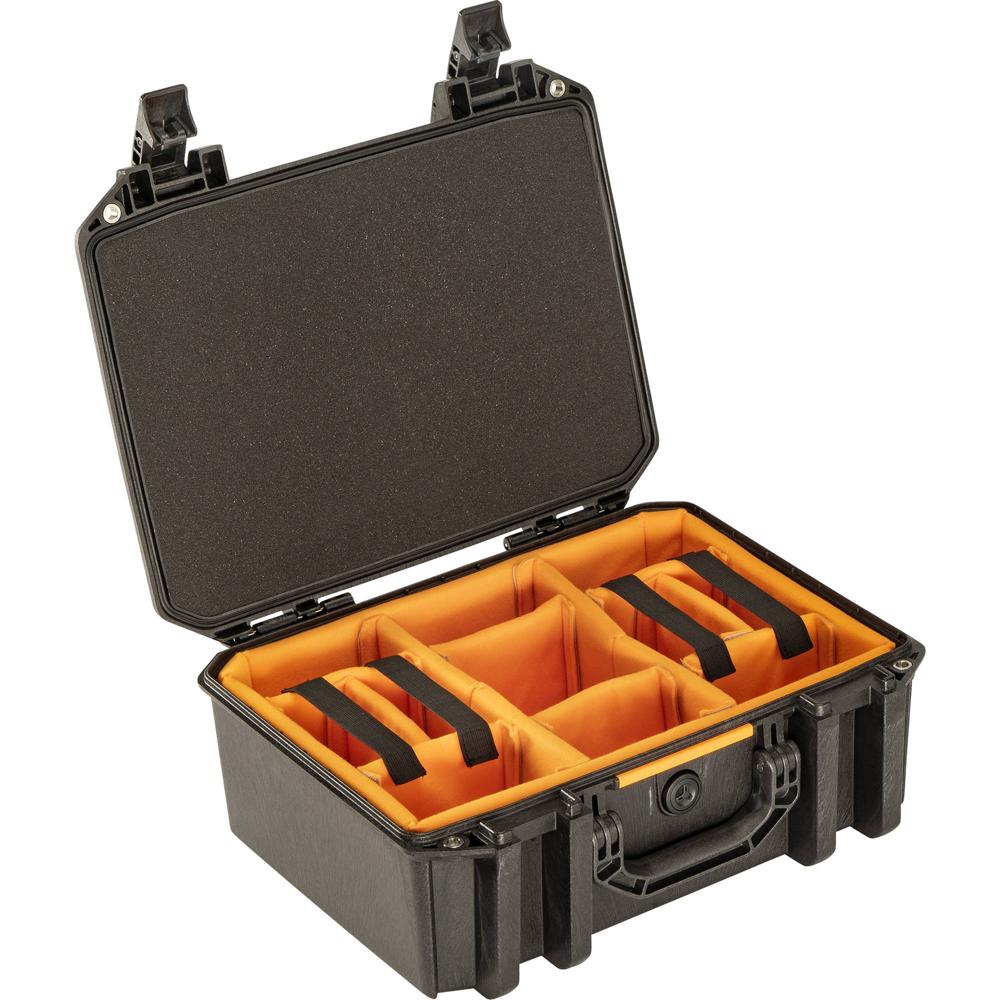 Funda Pelican Vault V300 con Divisores Acolchados (Negra, 18.7L) - Resistente a Golpes y Polvo, Impe 1502561-REG Funda Pelican Vault V300 con Divisores Acolchados (Negra, 18.7L) - Resistente a Golpes y Polvo, Impe 1502561-REG
