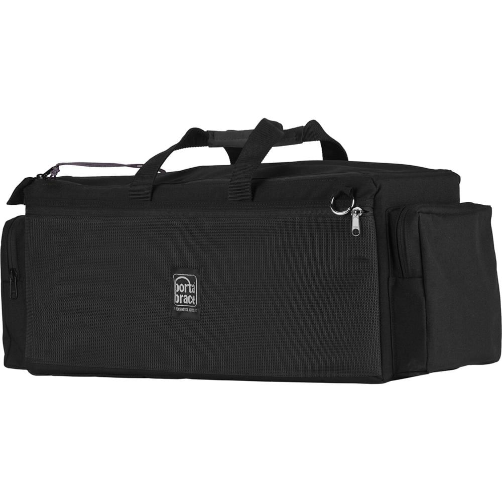 Funda PortaBrace Ligera para Cámara JVC Con Marco Semi-Rígido (Negra) - Acceso Rápido con Cremallera