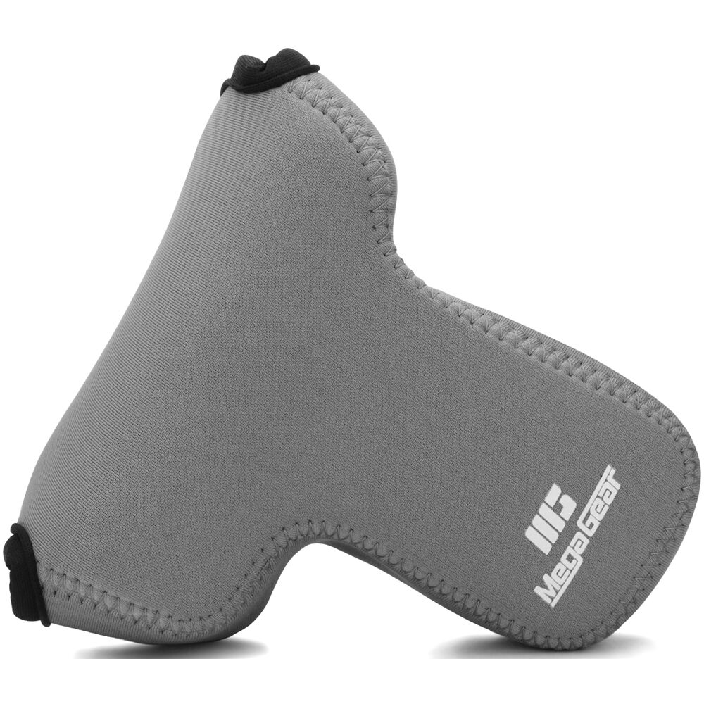 Funda Ultraligera de Neopreno MegaGear para Canon EOS M6 Mark II con Lente 18-150mm (Gris) - Resiste