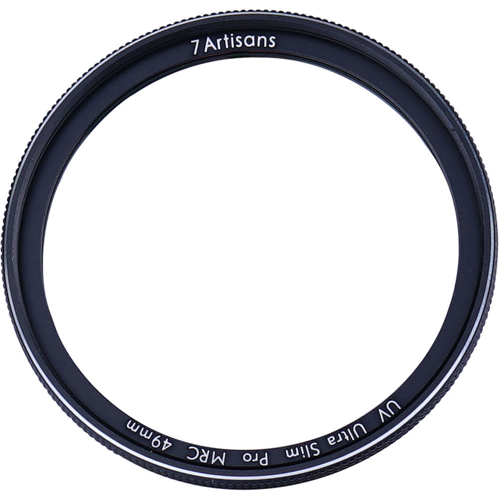 Filtro UV 49mm 7artisans Photoelectric - Filtro Protector Claro, Absorbe Luz Ultravioleta, Reduce To 1424614-REG Filtro UV 49mm 7artisans Photoelectric - Filtro Protector Claro, Absorbe Luz Ultravioleta, Reduce To 1424614-REG
