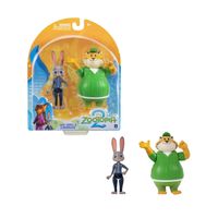 Pack X2 Figuras Zootopia Judy Y Clawhauser 7Cm