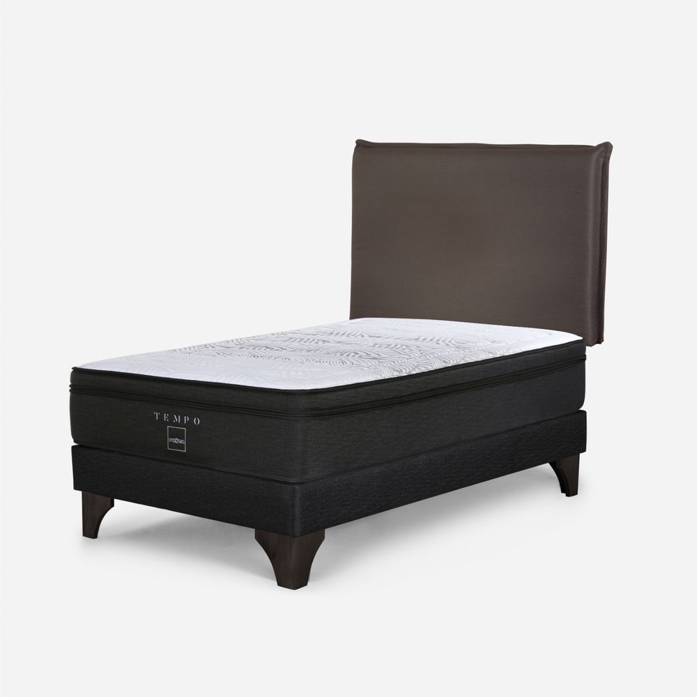 Cama Europea Tempo 1.5 Plazas Maurice Choc