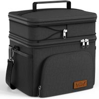LONCHERA 2 NIVELES DE 14L HOTOR | NEGRO
