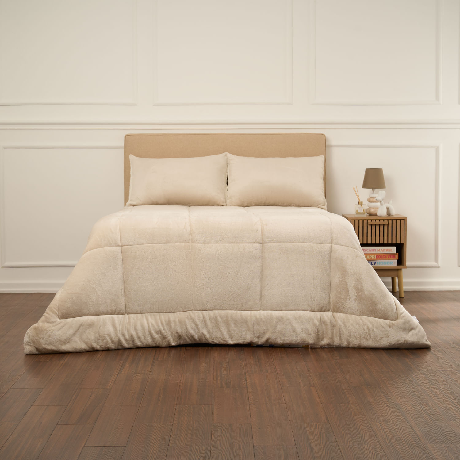 Edredon OI26 Flannel Sherpa Beige