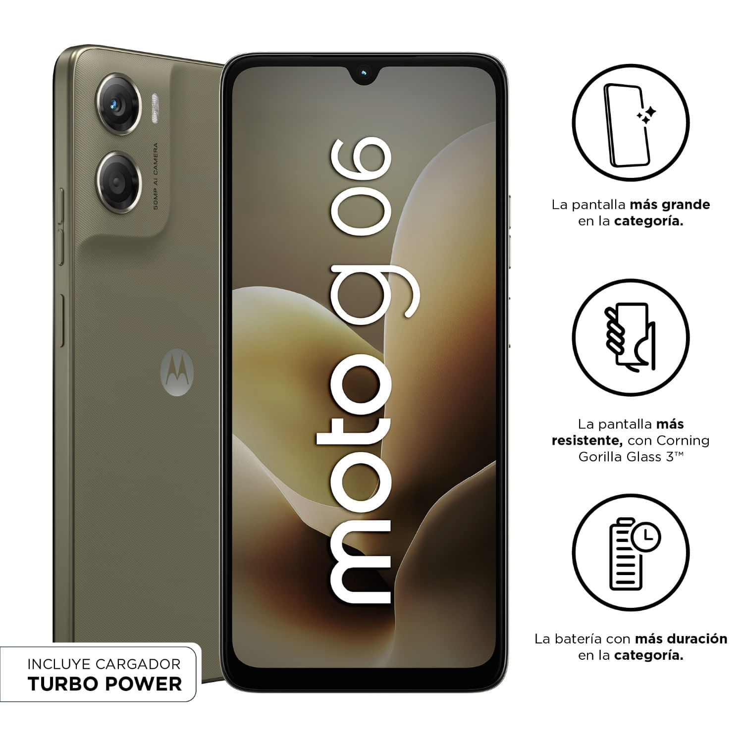 Celular Motorola Moto G06 4 + 256Gb Café