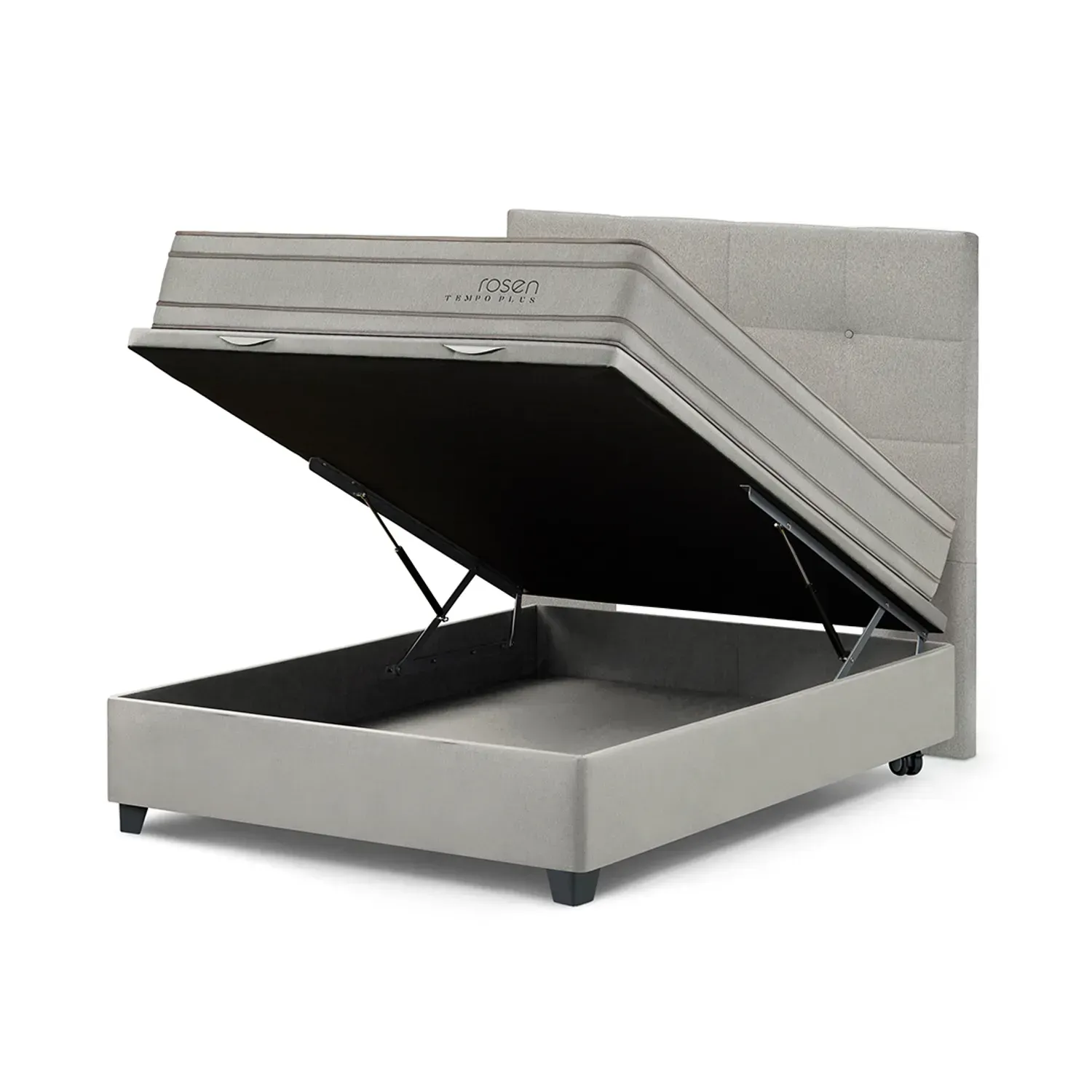 Dormitorio Boxet Tempo Plus 2 Plazas Issey Niebla