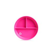 Plato Antideslizante Munchkin Rosado