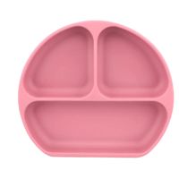 Plato Silicona Infanti Con Divisiones Niña