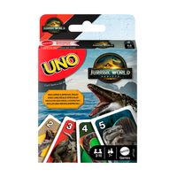 Juego De Cartas Mattel Games Uno Jurassic World