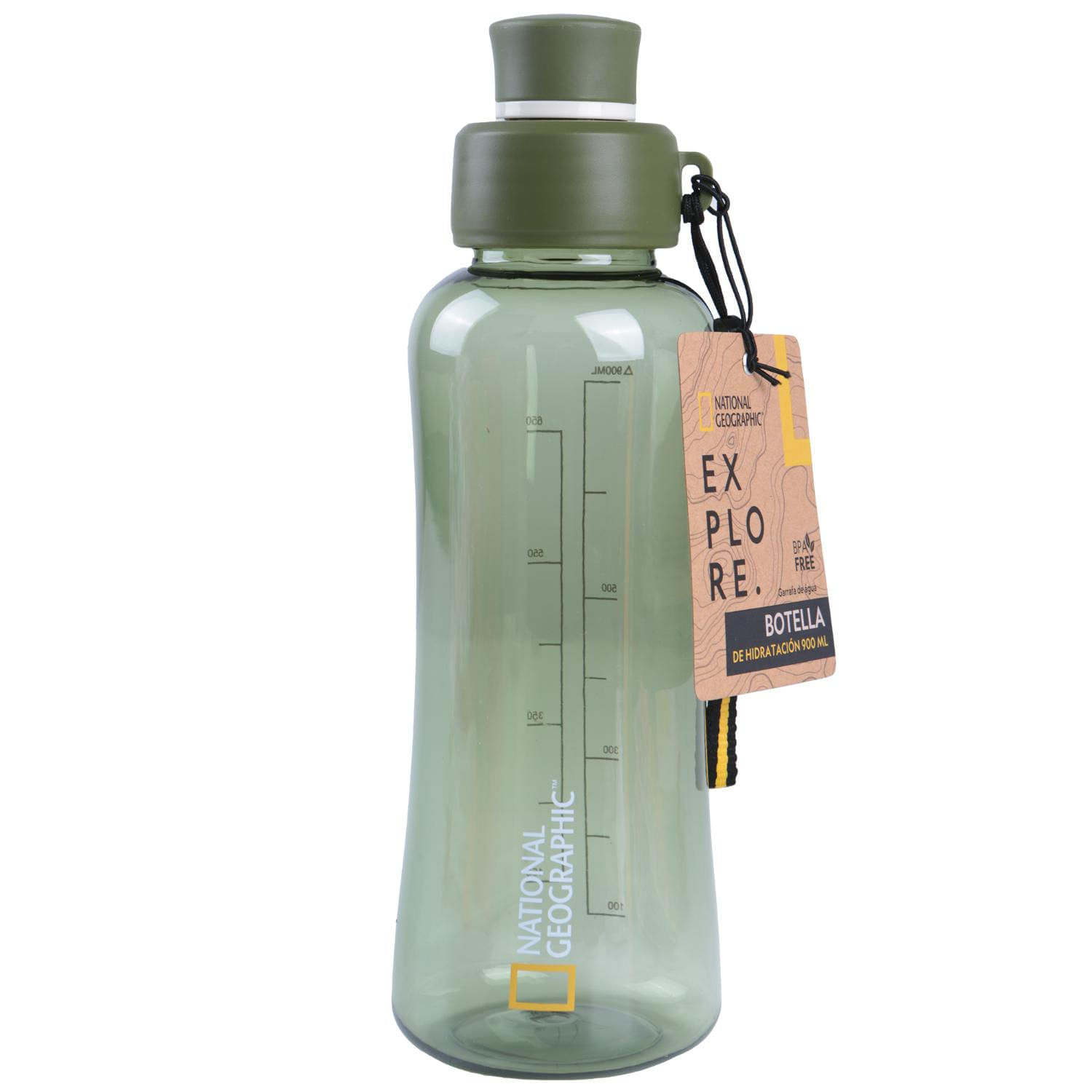 Botella Hidratación 900Ml National Geographic Bpng13 Verde