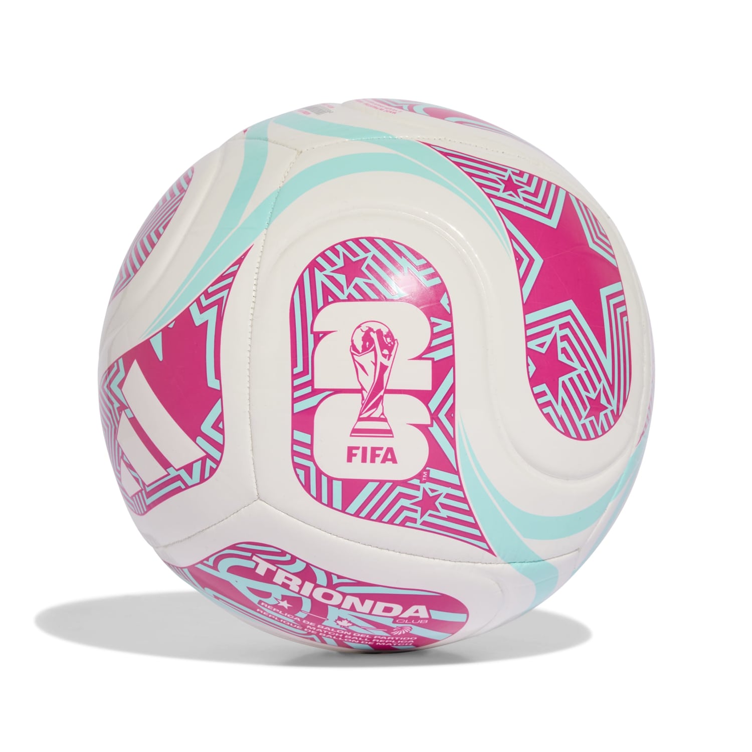 Pelota Adidas Trionda Club Copa Mundial De La Fifa 26™ Blanco