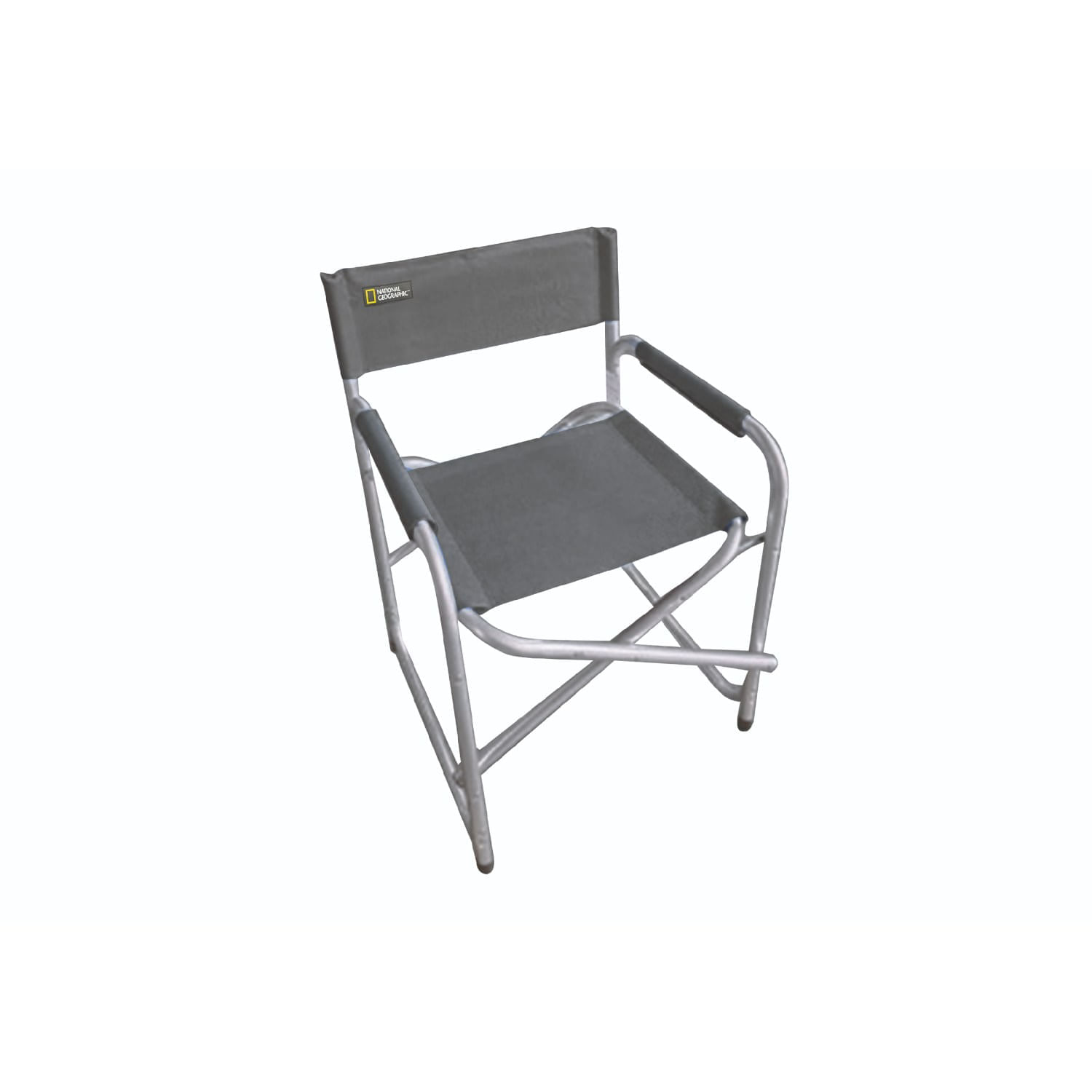 Silla Plegable Camping Director Boston National Geographic Cng022 Gris