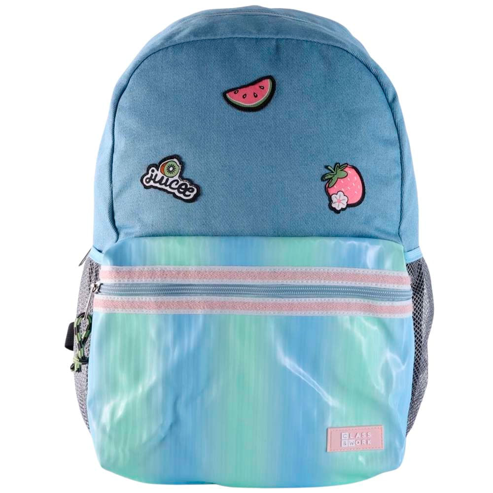 Mochila Denim Parches CLASS&WORK