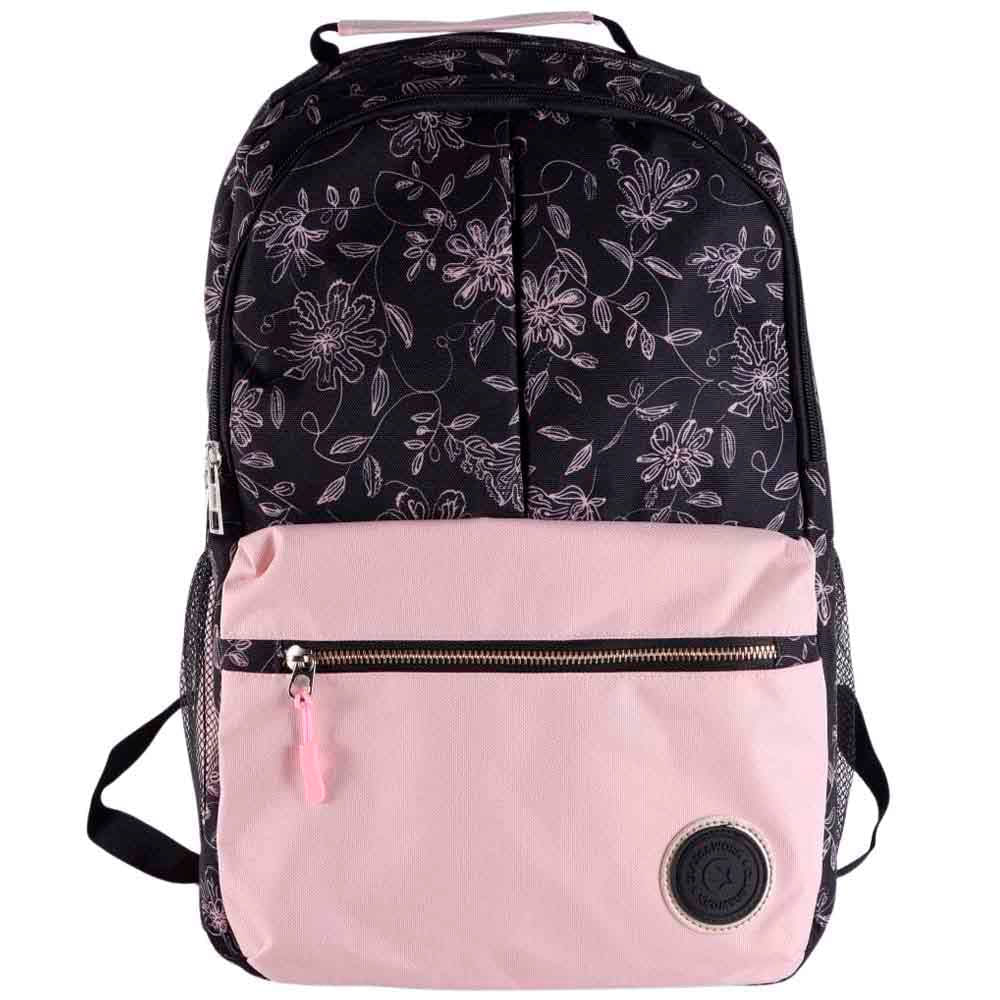 Mochila Estampada Rosada CLASS&WORK