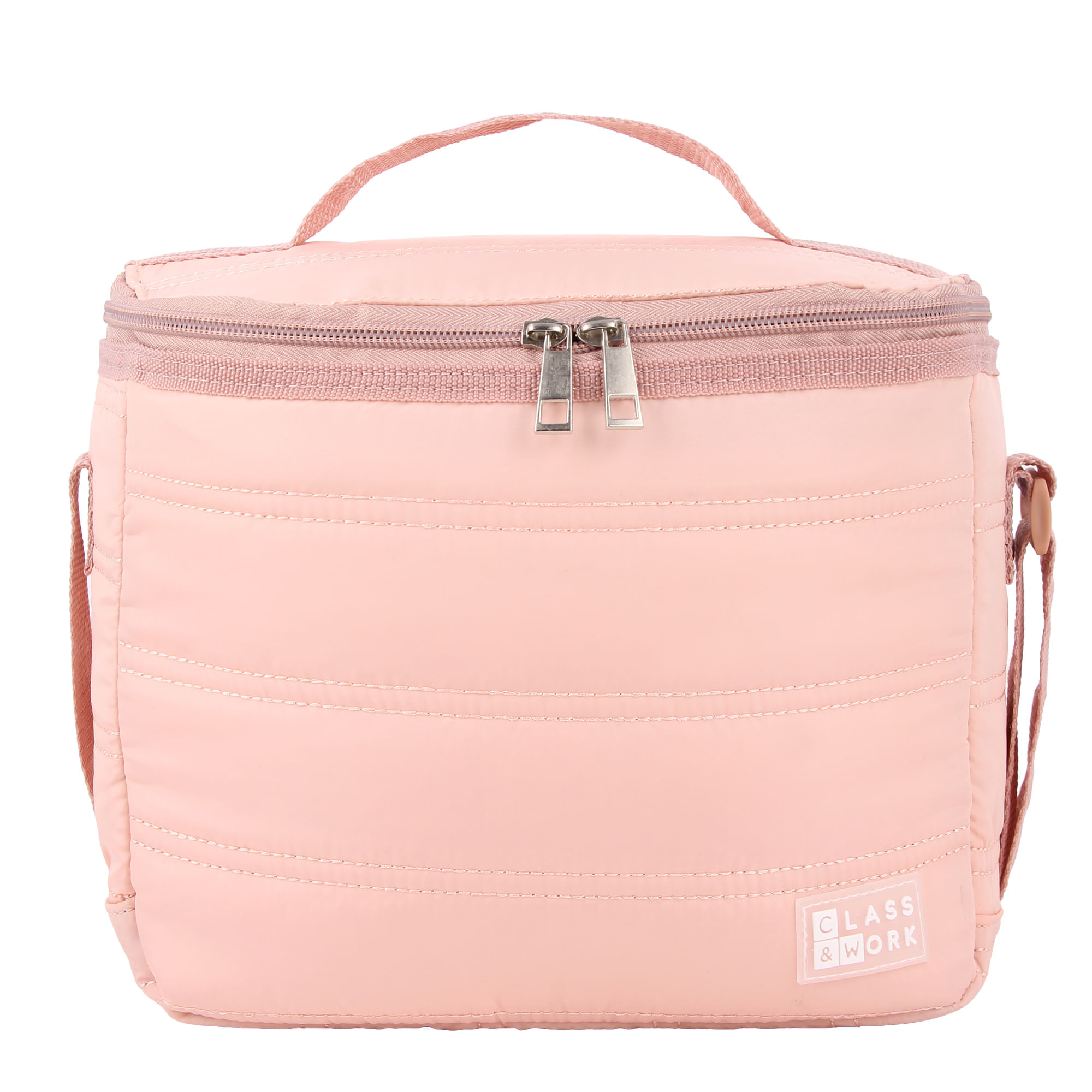 Lonchera Puffer Rosado CLASS&WORK