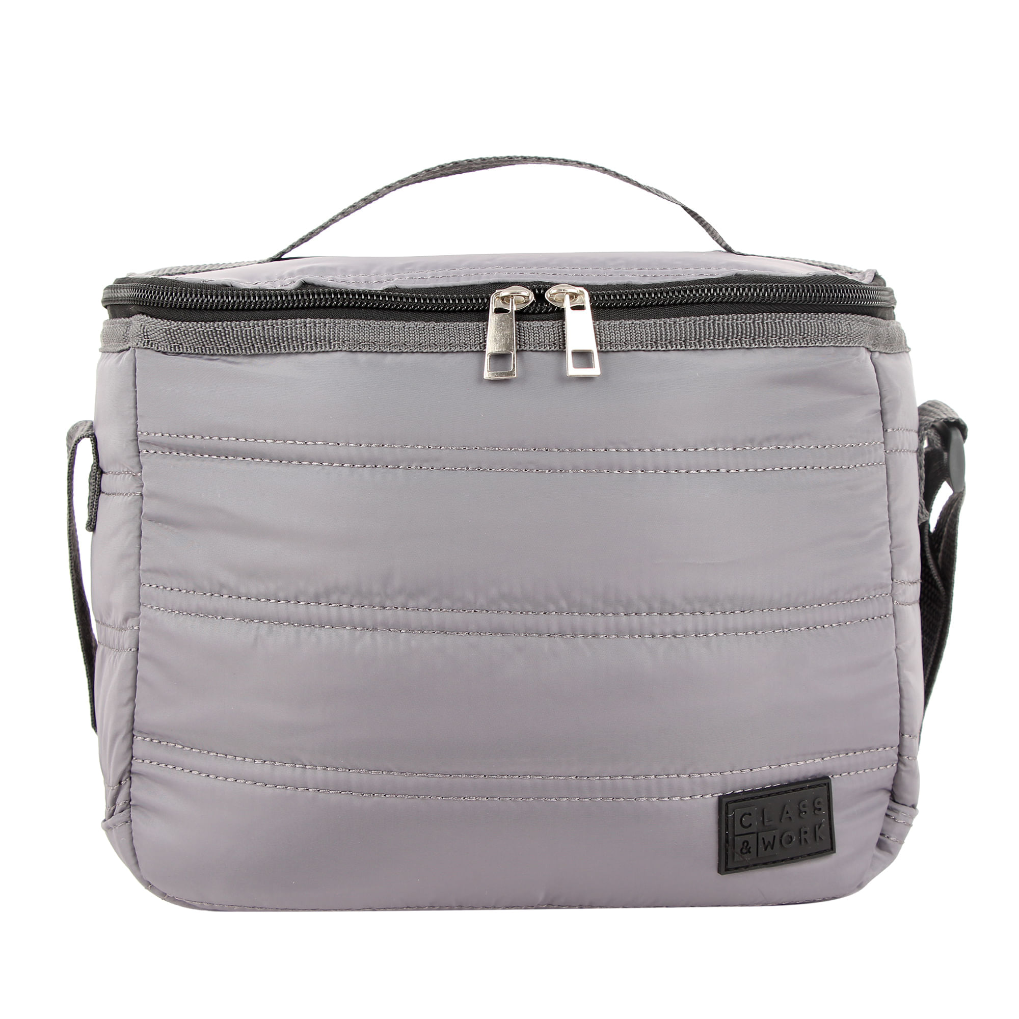 Lonchera Puffer Gris CLASS&WORK