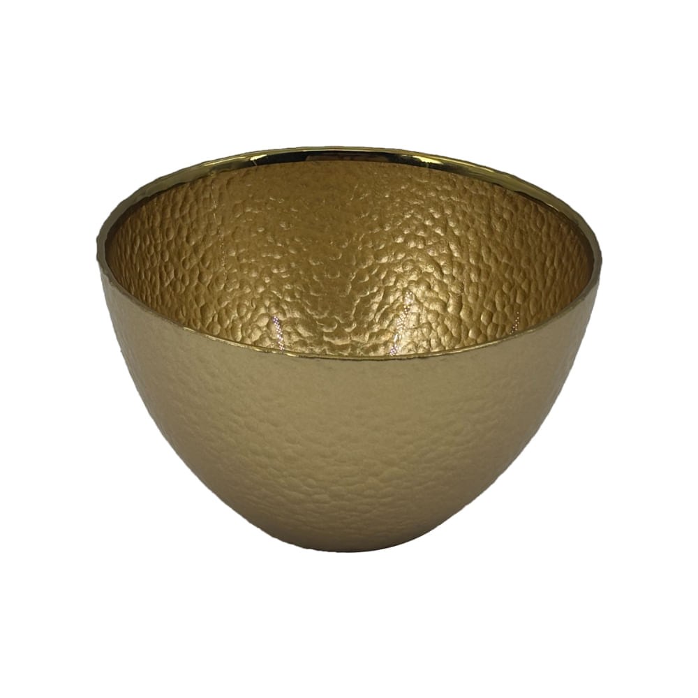 Bowl Golden 15x15x7 Cm