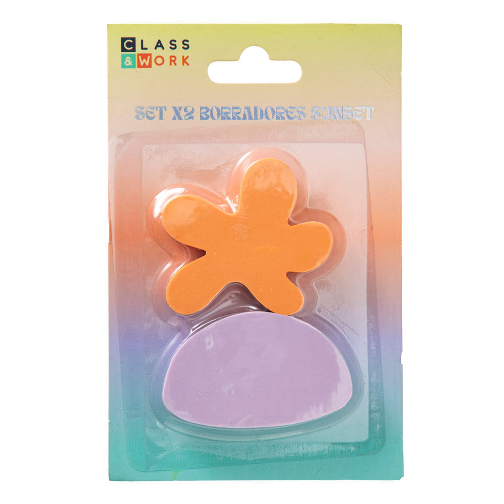Borradores Sunset CLASS&WORK set x2