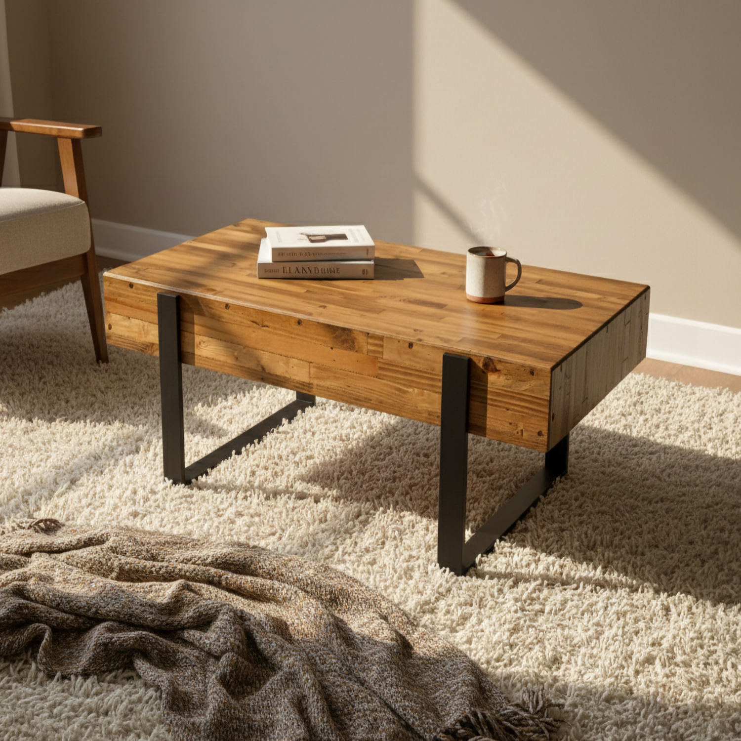 Mesa De Centro Zante Beige