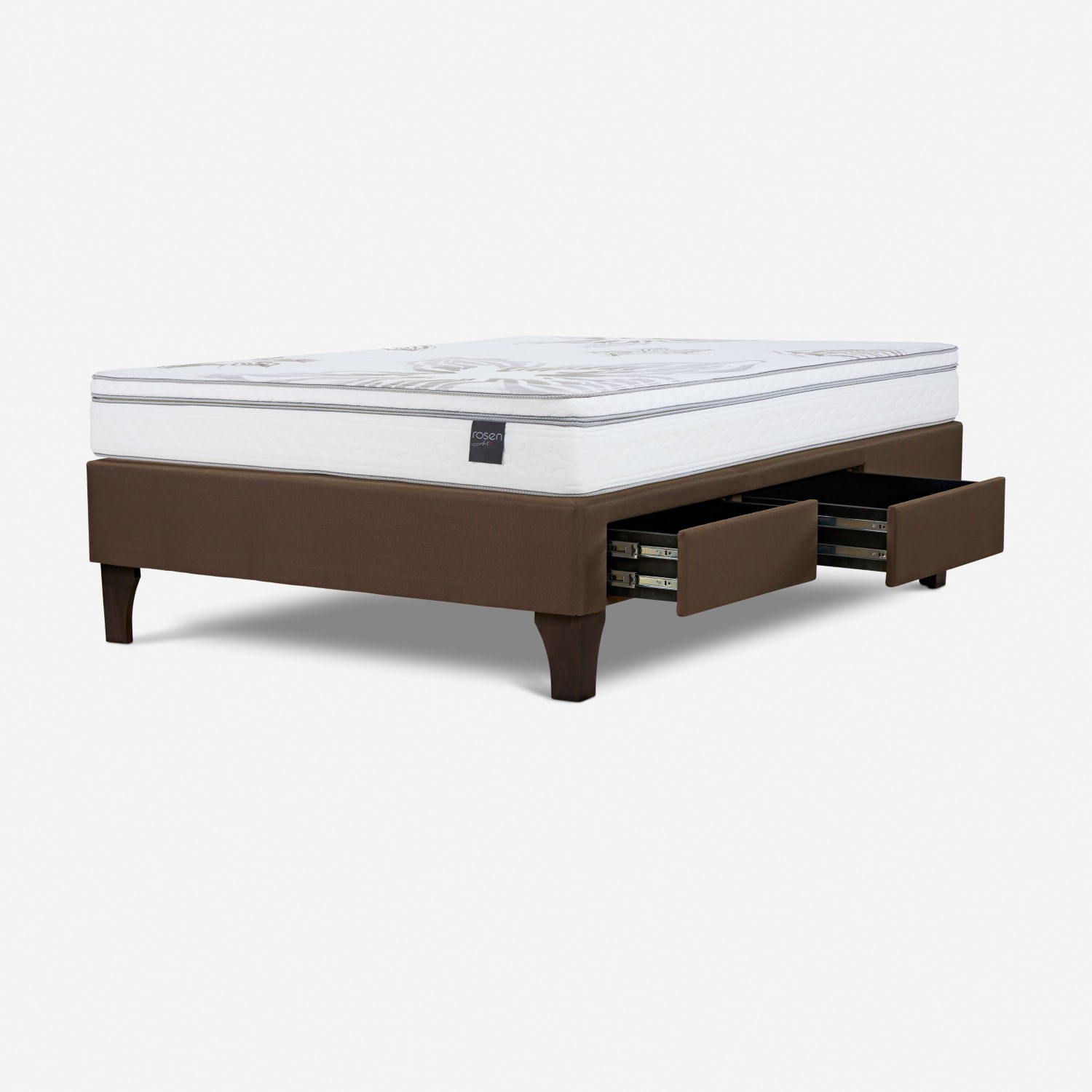 Cama Con Cajones Art 4 2 Plazas Marron