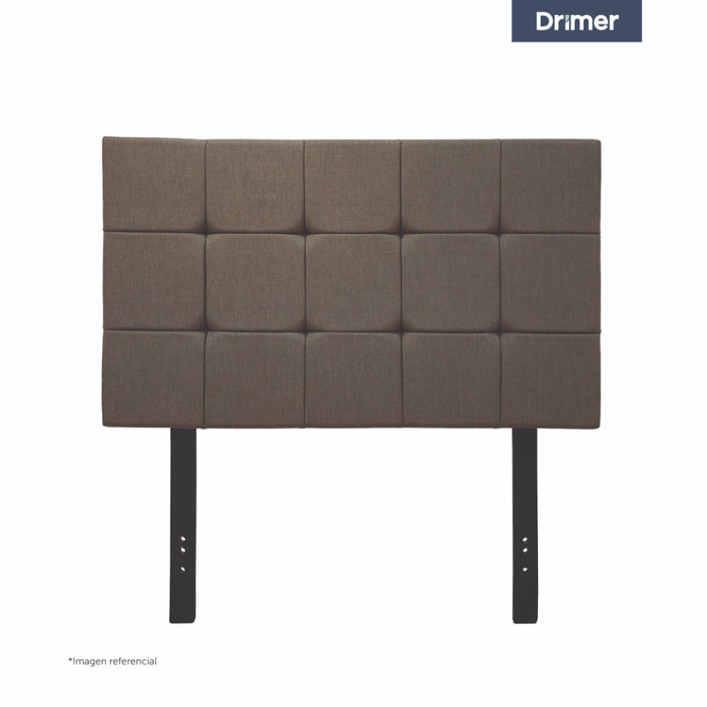Cabecera Cuadros 1.5 Plazas Beige Vivid