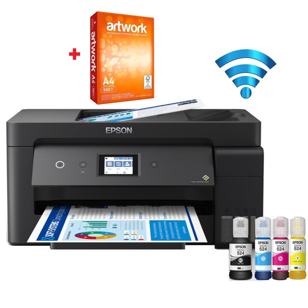 Impresora Epson L14150 Multifuncional Fax Wi-Fi USB Ethernet Impresora Epson L14150 Multifuncional Fax Wi-Fi USB Ethernet