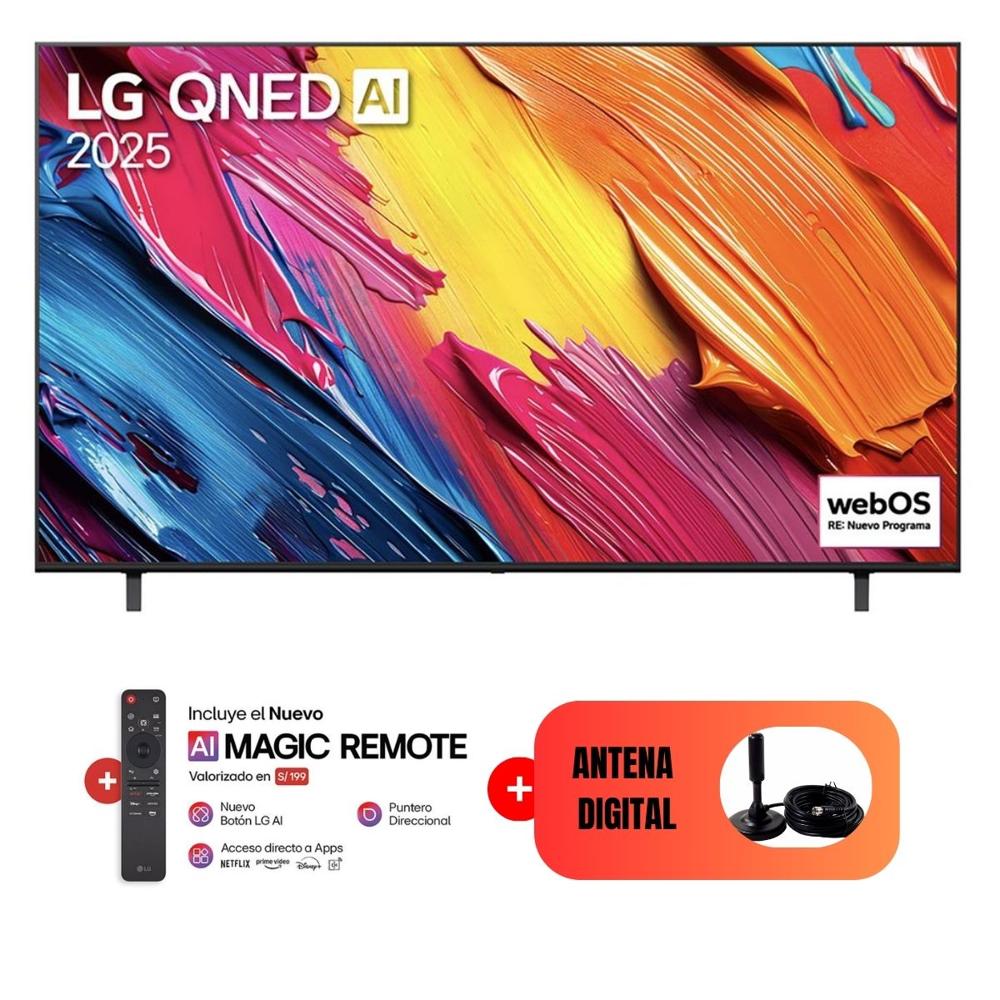 Televisor LG 55'' UHD 4K WebOS 55QNED70ASA - Ant Digital