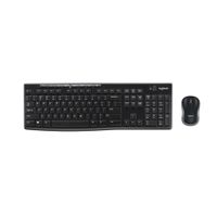 Teclado y Mouse Logitech Mk270 Wireless Usb Black