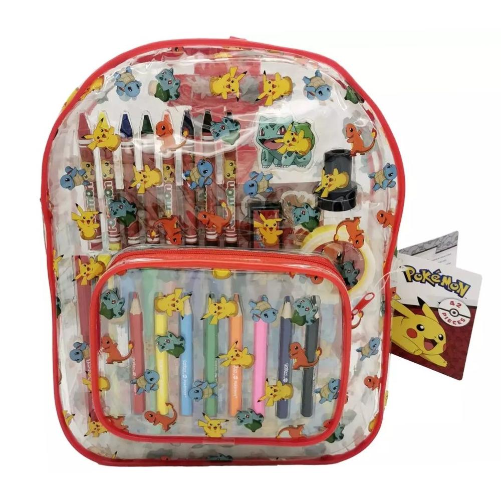 Set Escolar de Arte Pokemon x42