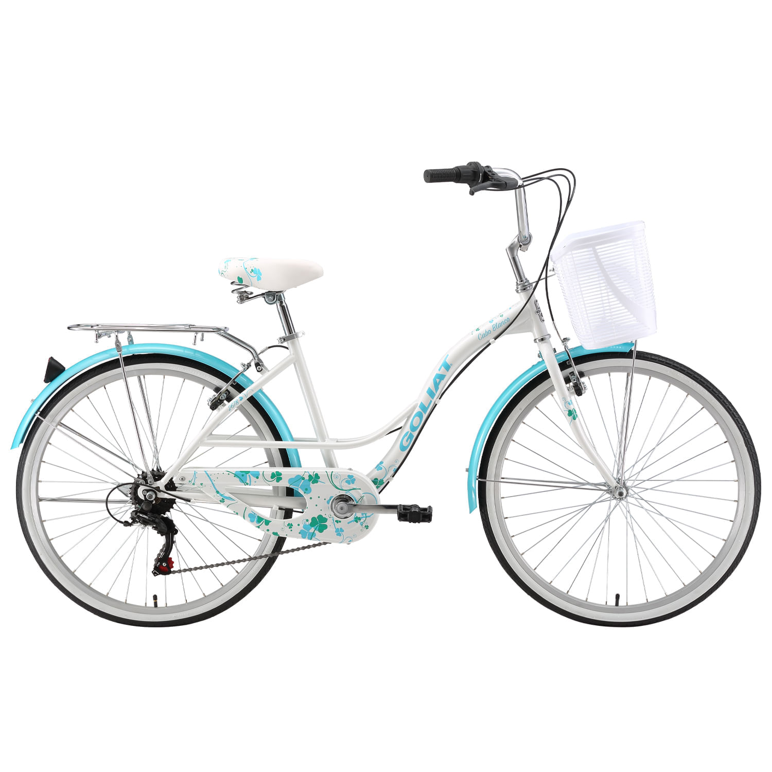 Bicicleta Mujer Goliat Cabo Aro 26 Blanco