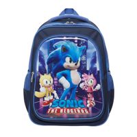 Mochila para Niños Regreso a Clases Colegio Diseño Sonic El Erizo