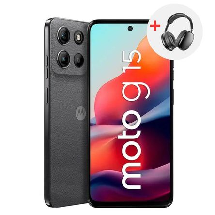 CELULAR MOTOROLA G15 4RAM 128GB GRIS REGALO CELULAR MOTOROLA G15 4RAM 128GB GRIS REGALO