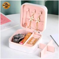 Maletín estuche organizador joyero viaje Blanco Buckingham MDA290041