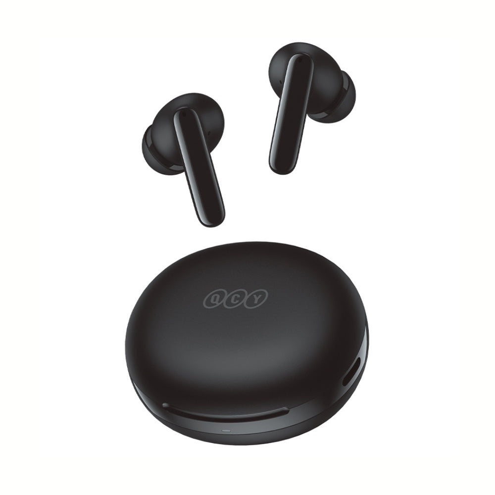 Audífonos Bluetooth QCY T13 ANC2 Negro Bluetooth Con Cancelación de Ruido 28dB
