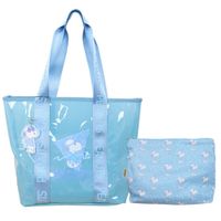 Pack Bolso de Playa Snoopy Celeste + Neceser