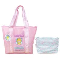 Pack Bolso de Playa Garfield Rosado + Neceser