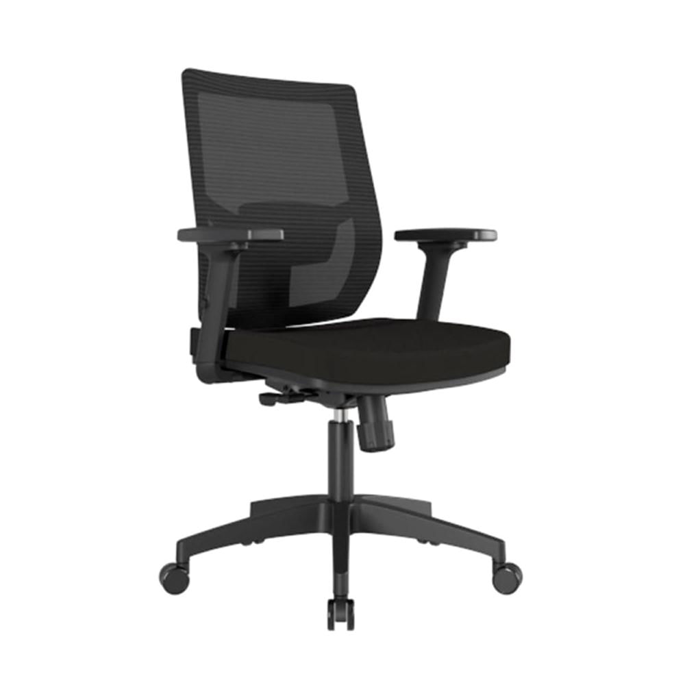 Silla Ergonómica Lims Syncro Brazos 3D Gerente Nylon Negro Ofideas