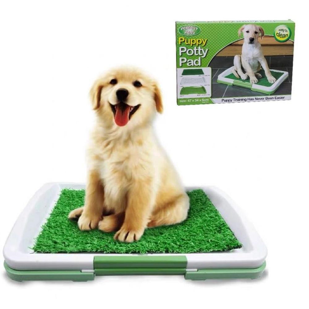 Baño Portátil  Entrenamiento Perros Gatos Orinal Genieka