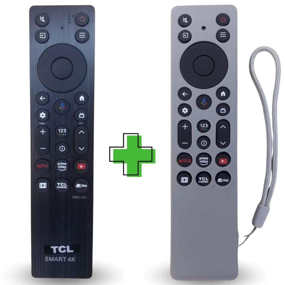 Control Remoto para Tcl Smart Modelo 2025 Funda Griis