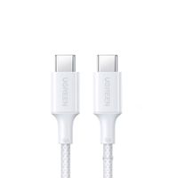 Cable Ugreen USB-C a USB-C PD Fast Charging Trenzado 2M 100W Blanco L502 35221