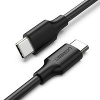 Cable Ugreen USB-C a USB-C 2.0 3A 3M Negro 60788